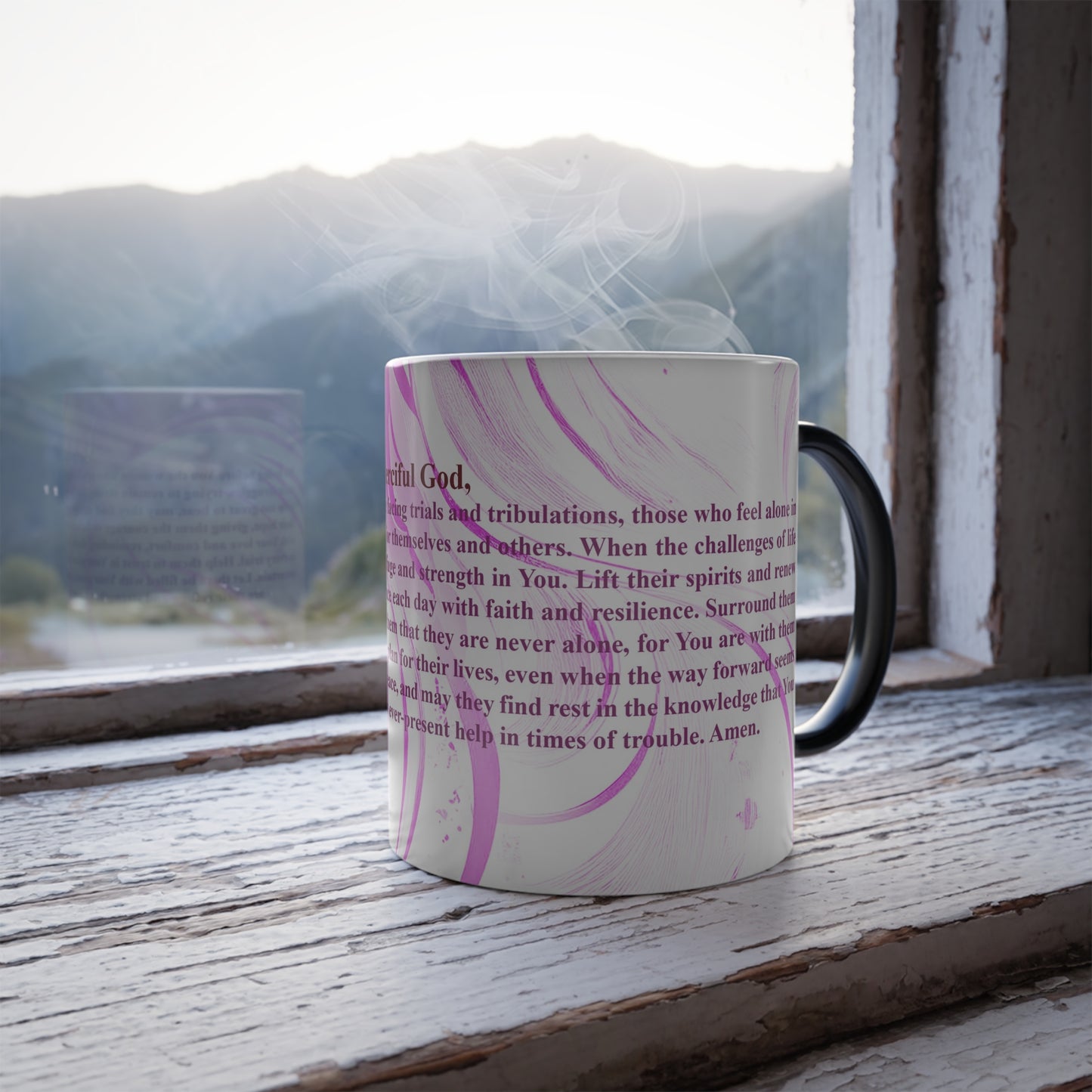 Merciful God – Prayer Mug for Strength and Peace